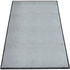 Schmutzfangmatte miltex Eazycare Style, eckig, antistatisch, UV-beständig, waschbar, High-Twist-Nylon & Niltrilgummi, 1200 x 2000 mm, verkehrsgrau