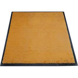 Schmutzfangmatte miltex Eazycare Style, eckig, antistatisch, UV-beständig, waschbar, High-Twist-Nylon & Niltrilgummi, 750 x 850 mm, braunbeige