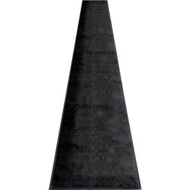 Schmutzfangmatte miltex Eazycare Style, eckig, antistatisch, UV-beständig, waschbar, High-Twist-Nylon & Niltrilgummi, 850 x 3000 mm, tiefschwarz