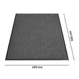 Schmutzfangmatten Eazycare Aqua, schnelltrocknend, farb- & UV-beständig, B 600 x L 900 mm, Olefin, grau
