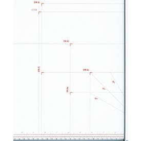 Schneidemaschine IDEAL 1138, für bis zu 50 Blatt, Schnittlänge 385 mm, B 381 x T 575 x H 260 mm