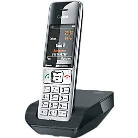 Schnurlostelefon Gigaset 500 Comfort, 2,2' TFT-Farbdisplay, Freisprechfunktion, Hörgerätekompatibel, schwarz