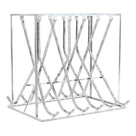 Schräghochparker WSM, 2-seitig, für Reifen bis B 60 mm, B 2100 x T 1875 x H 2010 mm, Stahl verzinkt, 12 Einhängeplätze