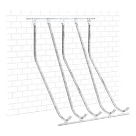 Schräghochparker WSM, 1-seitig, für Reifen bis B 60 mm, T 1470 x H 2010 mm, Stahl verzinkt, diverse Anzahl Einhängeplätze