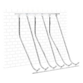 Schräghochparker WSM, 1-seitig, für Reifen bis B 60 mm, T 1470 x H 2010 mm, Stahl verzinkt, diverse Anzahl Einhängeplätze
