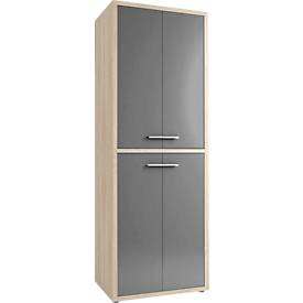 Schrank Player, 6 Ordnerhöhen, 4 Türen, Breite 789 mm