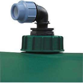 Schraubanschluss Cemo, für Tauchpumpen von Lagertanks bis 2000 l und Großspeicher bis 3000 l, 1'