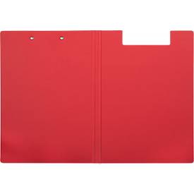 Schreibmappe Maul MAULbalance, A4, Klemmweite 8 mm, individualisierbar, aufhängbar, L 323 x B 234 x H 16 mm, Karton, recycelbar, rot