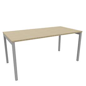 Schreibtisch ARLON-OFFICE, B 1600 x T 800 x H 730 mm, Eiche-Dekor