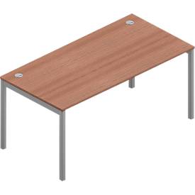 Schreibtisch ARLON-OFFICE, B 1600 x T 800 x H 730 mm, Nuss Canaletto