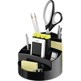 Schreibtisch-Köcher RONDO, schwarz