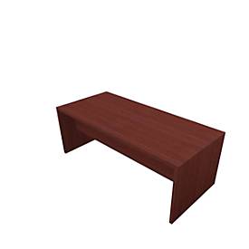 Schreibtisch X-TIME-WORK, Wange, Rechteck, B 2000 x T 900 x H 730 mm