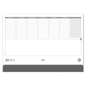 Schreibunterlage, 80 g/m2, 50 Blatt, mit stabiler Plastiklasche