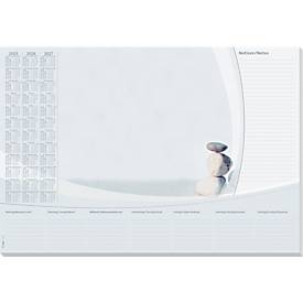 Schreibunterlage 'Harmony' 30 Blatt, Kalendarium 2025/2026/2027, 80 g/m²