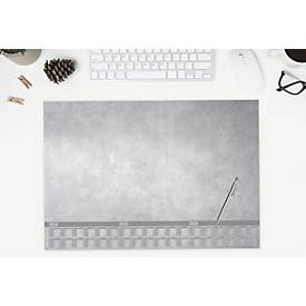 Schreibunterlage "Just Concrete", Kalendarium 2024/2025/2026, 80 g/m², 30 Blatt