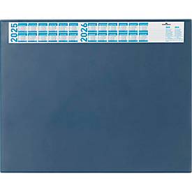 Schreibunterlage mit Kalender, blau