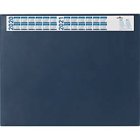 Schreibunterlage mit Kalender, blau