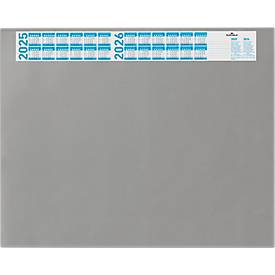 Schreibunterlage mit Kalender, grau