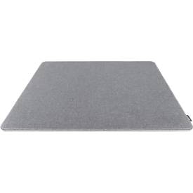 Schreibunterlage Sigel Eyestyle, B 600 x T 450 x H 7 mm, wasserabweisend, Textiloberfläche aus Recycling-PET, hellgrau/schwarz