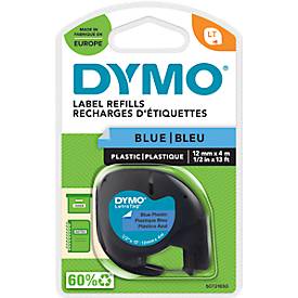Schriftbandkassette für DYMO® Letra Tag, Kunststoff, 12 mm, blau