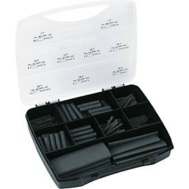 Schrumpfschlauchsortiment mit 8 Größen für Leiter von 1 - 16 mm 220-teilig