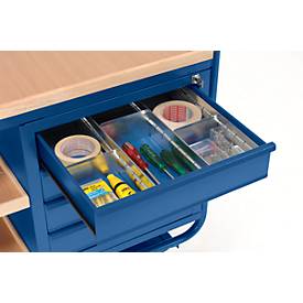 Schubladen-Einteilungsset, 100 mm hoch