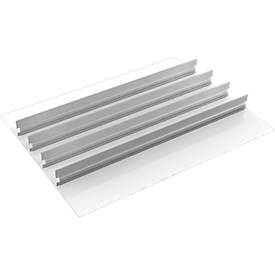 Schubladeneinsatz Treston, 4 Mittelplatten, B 900 mm, für Serie 90 mit H 150/250 mm
