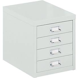 Schubladenschrank DIN A4, mit 4 Schubladen, 330 mm hoch