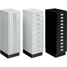 Schubladenschrank mit Zentralverschluss, 15 Schubladen, 940 mm hoch