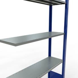 Schulte Lagertechnik  Aanbouwsysteem zonder schroeven - 2000x1000x300 mm, type 150 kg