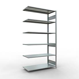 Schulte Lagertechnik  Aanbouwsysteem zonder schroeven - 2500x1300x600 mm, type 150 kg
