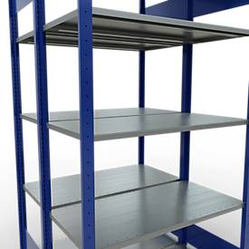 Schulte Lagertechnik  Boutloze dubbele bodemplank type 150 - 2000x1000x2x500 mm 2x5 legborden