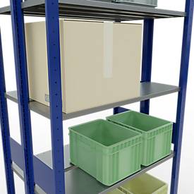 Schulte Lagertechnik  Boutloze dubbele bodemplank type 150 - 3000x1000x2x300 mm 2x7 legborden