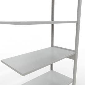 SCHULTE Lagertechnik - Steck.Anbaur.mit Längenriegel - 2500x1000x500 mm, Typ 150 kg