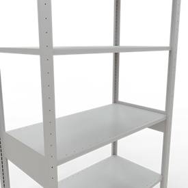 SCHULTE Lagertechnik - Steck.Grundr.mit Längenriegel - 2500 x 1000 x 500 mm, Typ 150 kg