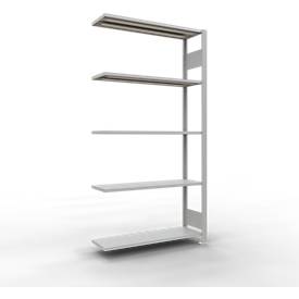 SCHULTE Lagertechnik - Stecks.Anbaur.mit Längenriegel - 2000x1000x300 mm, Typ 150 kg