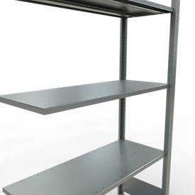 SCHULTE Lagertechnik - Stecks.Anbaur.mit Längenriegel - 2000x1000x400 mm, Typ 150 kg