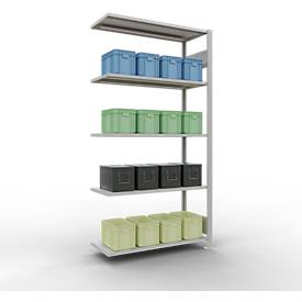 SCHULTE Lagertechnik - Stecks.Anbaur.mit Längenriegel - 2000x1000x400 mm, Typ 150 kg