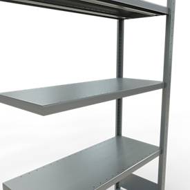 SCHULTE Lagertechnik - Stecks.Anbaur.mit Längenriegel - 2000x1000x400 mm, Typ 250 kg
