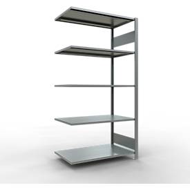 SCHULTE Lagertechnik - Stecks.Anbaur.mit Längenriegel - 2000x1000x600 mm, Typ 150 kg