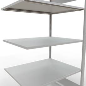 SCHULTE Lagertechnik - Stecks.Anbaur.mit Längenriegel - 2000x1000x800 mm, Typ 150 kg