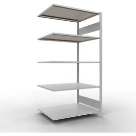 SCHULTE Lagertechnik - Stecks.Anbaur.mit Längenriegel - 2000x1000x800 mm, Typ 150 kg