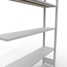 SCHULTE Lagertechnik - Stecks.Anbaur. mit Längenriegel - 2000x1300x300 mm, Typ 150 kg