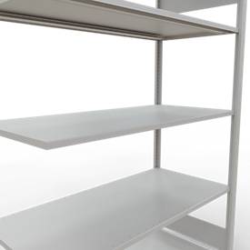 SCHULTE Lagertechnik - Stecks.Anbaur. mit Längenriegel - 2000x1300x600 mm, Typ 150 kg