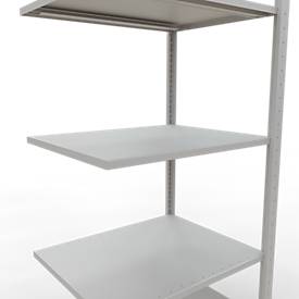 SCHULTE Lagertechnik - Stecks.Anbaur. mit Längenriegel - 2000x750x600 mm, Typ 150 kg