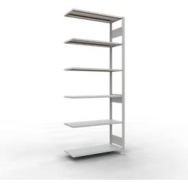 SCHULTE Lagertechnik - Stecks.Anbaur.mit Längenriegel - 2500x1000x400 mm, Typ 150 kg