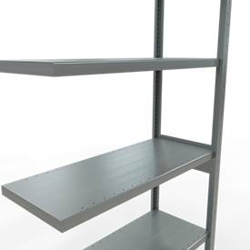 SCHULTE Lagertechnik - Stecks.Anbaur.mit Längenriegel - 2500x1000x400 mm, Typ 250 kg