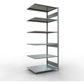 SCHULTE Lagertechnik - Stecks.Anbaur.mit Längenriegel - 2500x1000x800 mm, Typ 150 kg