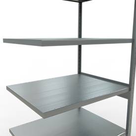SCHULTE Lagertechnik - Stecks.Anbaur.mit Längenriegel - 2500x1000x800 mm, Typ 250 kg