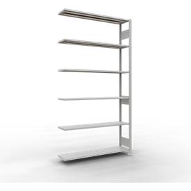 SCHULTE Lagertechnik - Stecks.Anbaur. mit Längenriegel - 2500x1300x300 mm, Typ 150 kg